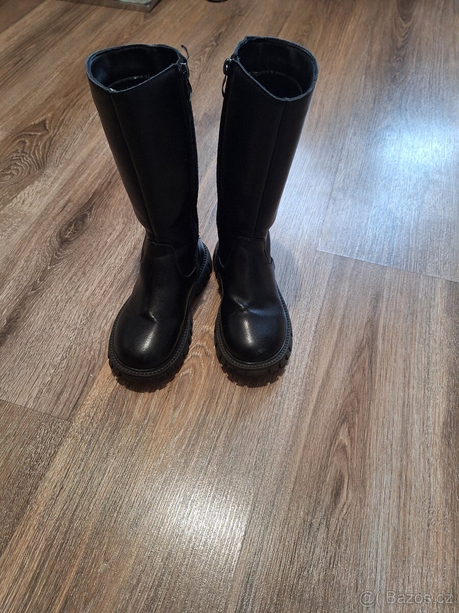 Zimní dívčí kozačky - 4