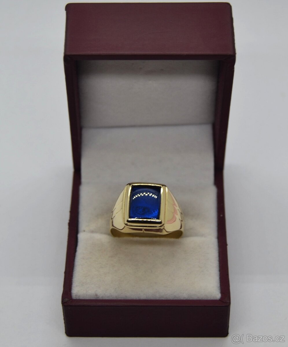 Zlatý pánský prsten - 4