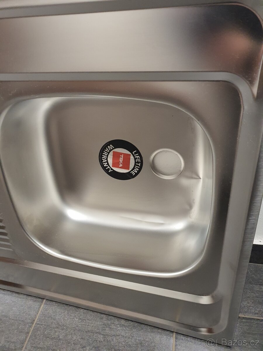 TEKA nerez kuchyňský dřez 80x60 celoplošný - 4