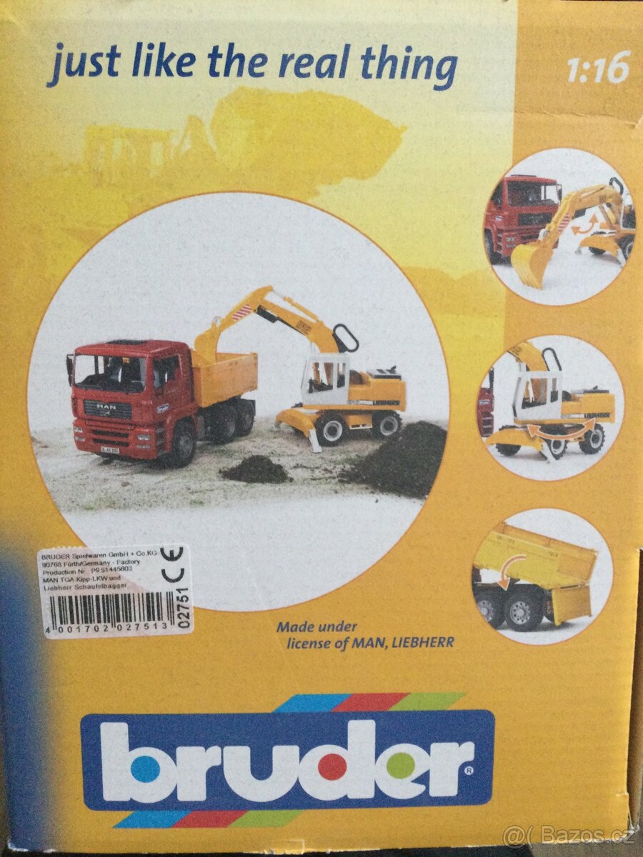 Bruder MAN + LIEBHERR - 4