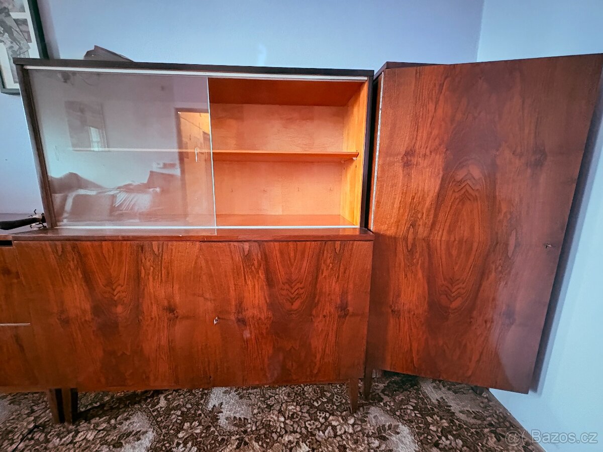 Kompletní retro/vintage nábytková sestava-styl Brusel 60.let - 4