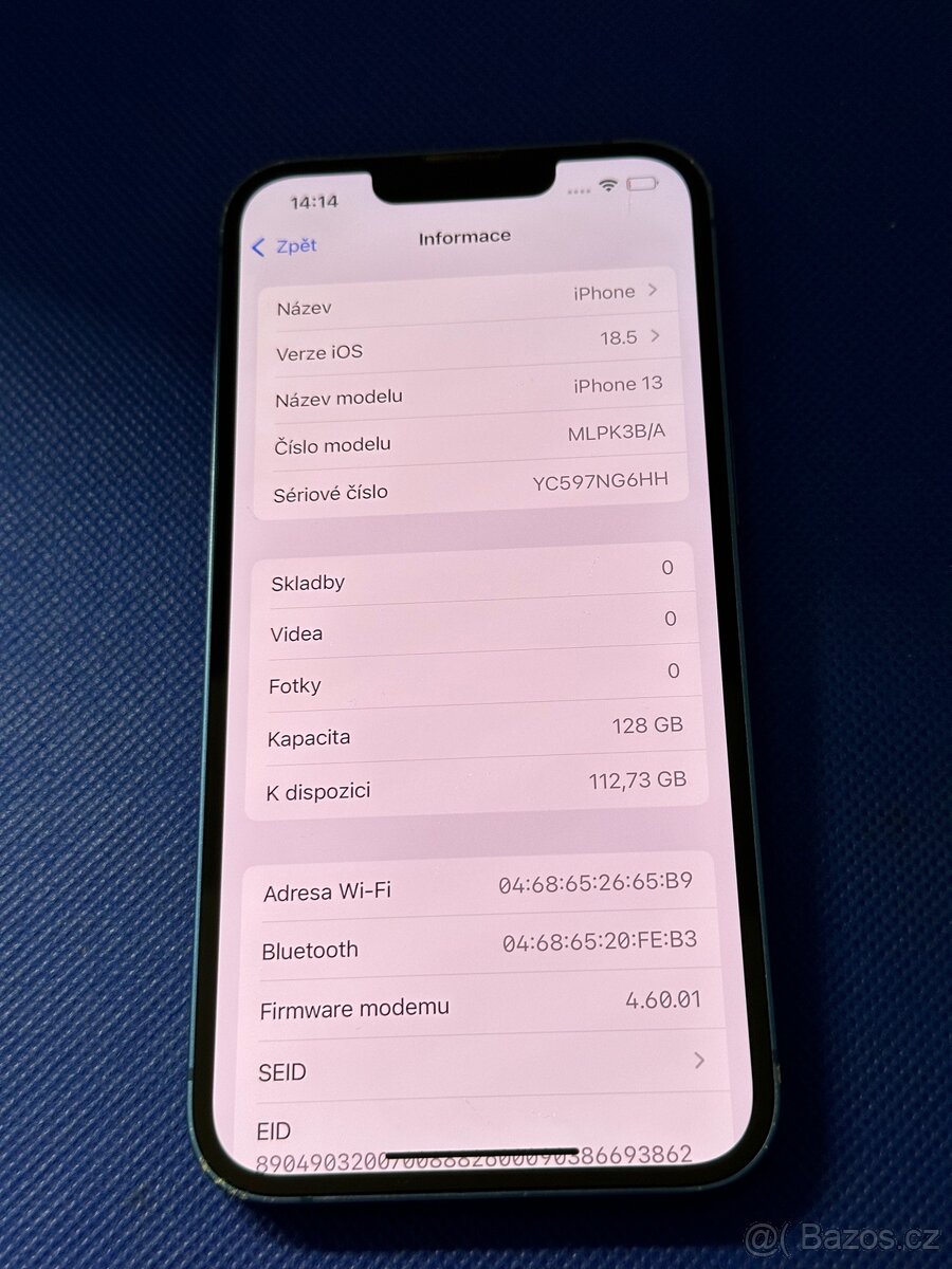 iPhone 13 128GB Blue - 4