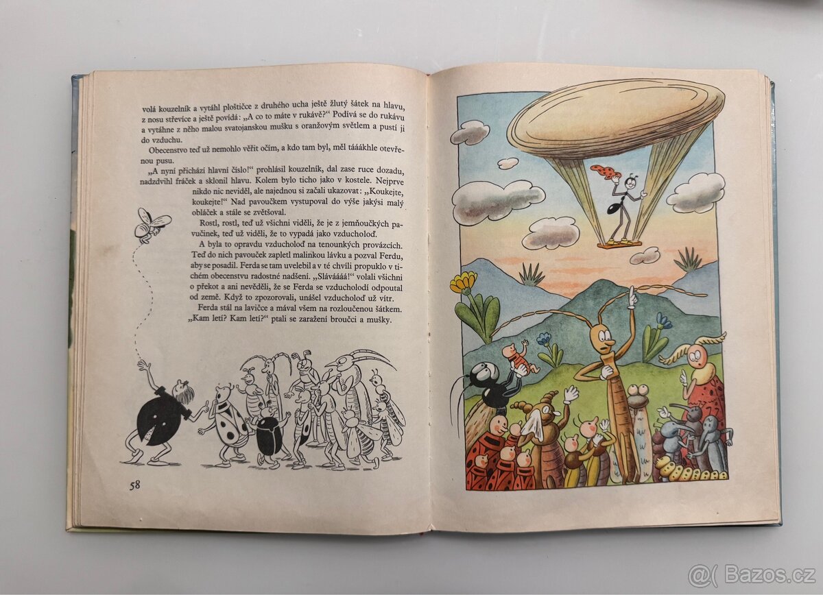 Knížka Ferdy Mravence - O. Sekora - 4