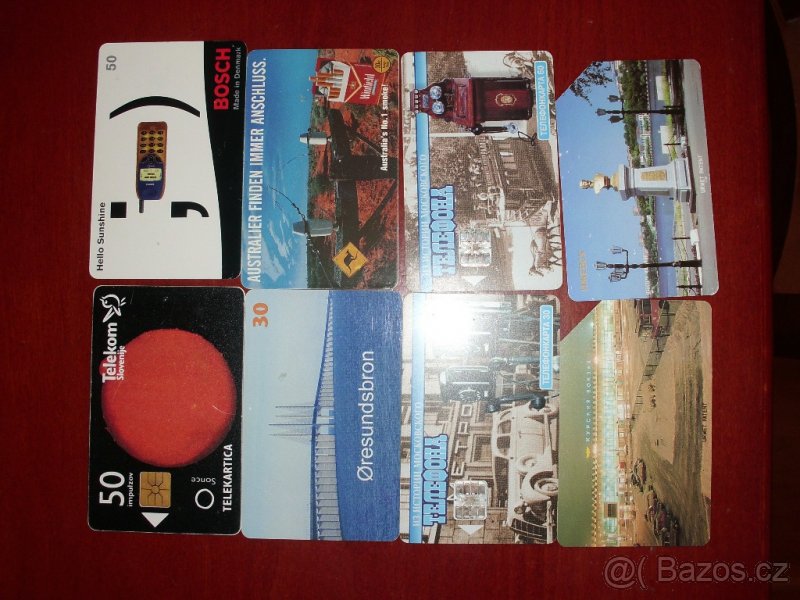 Telefonní karty svět a ČR - 4
