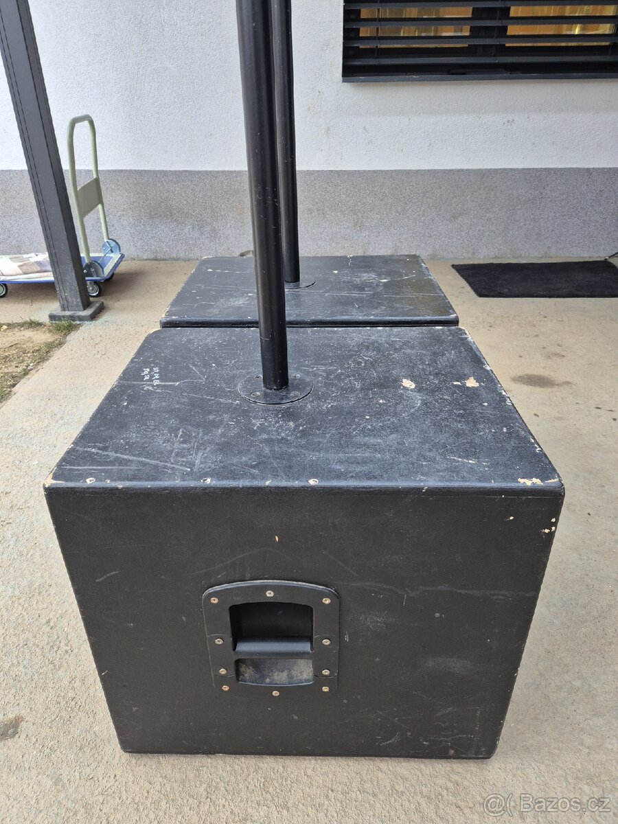 Pasivní set 2x sub 2x sat 3kw rms - 4