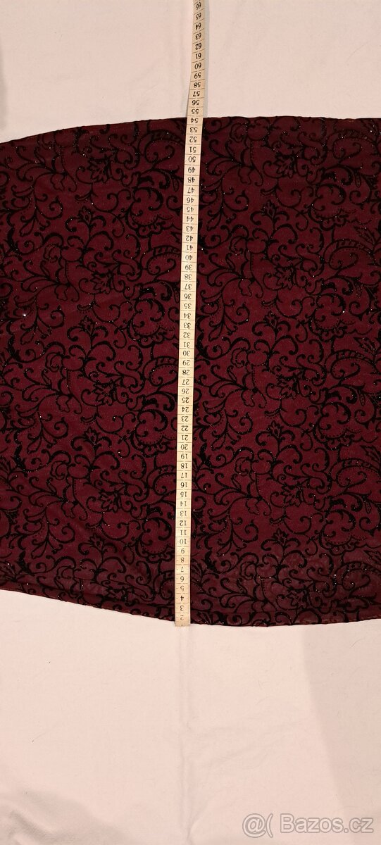 Dlouhé společenské šaty, vel.M - 4