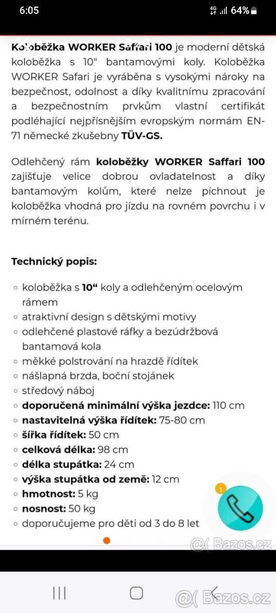 Dětská koloběžka - 4