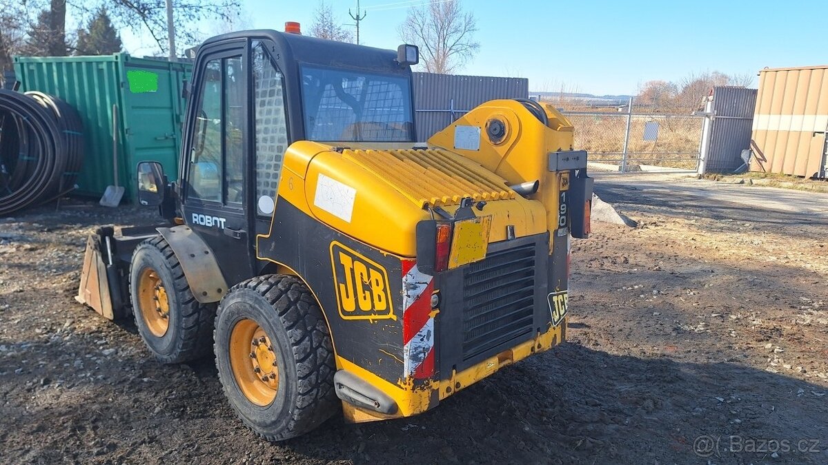JCB R190 - smykem řízený nakladač - 4