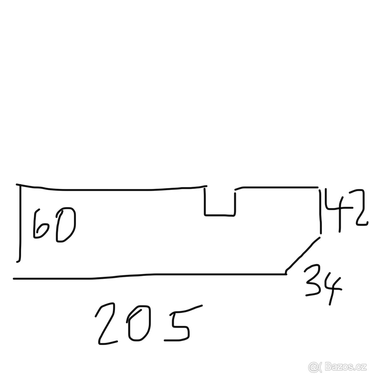 Kuchyňská linka 230 cm s dřezem - 4