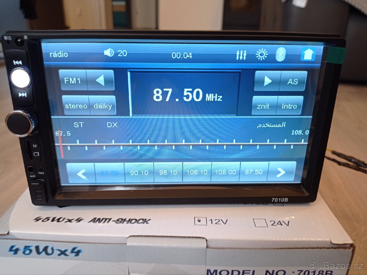 2din autorádio s Bluetooth USB - 4