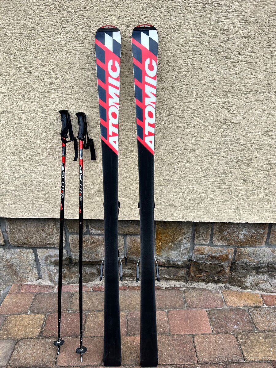 Atomic GS9 + hůlky Scott - 4
