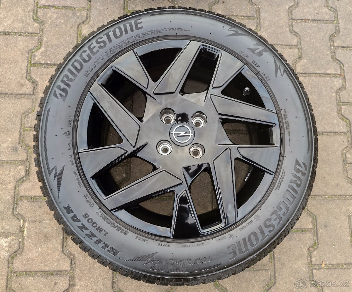 Alu kola originál Opel Mokka 4x108 R17 TOP ZIMNÍ SADA - 4