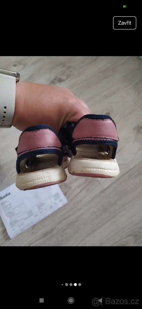 Dívčí sandále Baťa 28. - 4