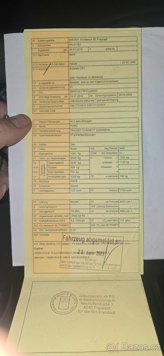 Ford connect 1.8 66kw - 4