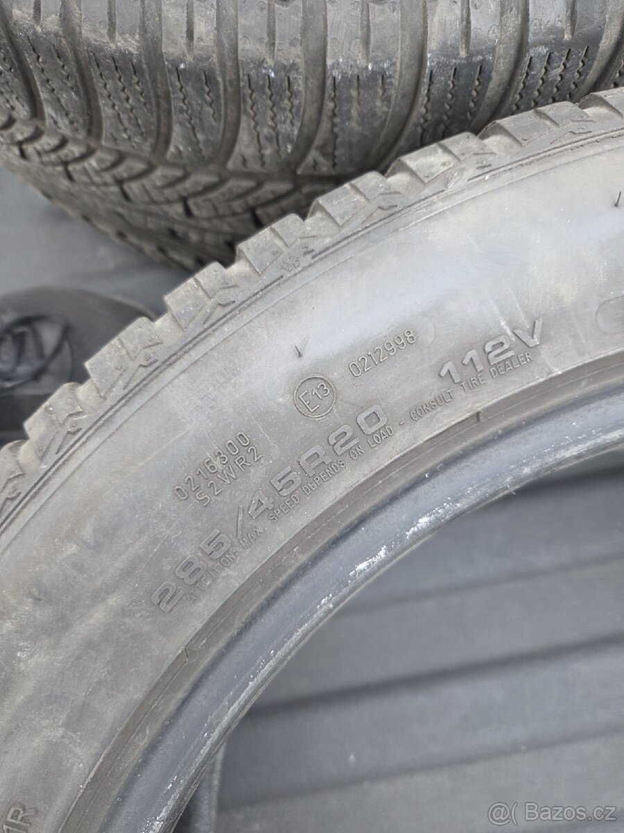 285/45 r20 zimní pneu sada - 4