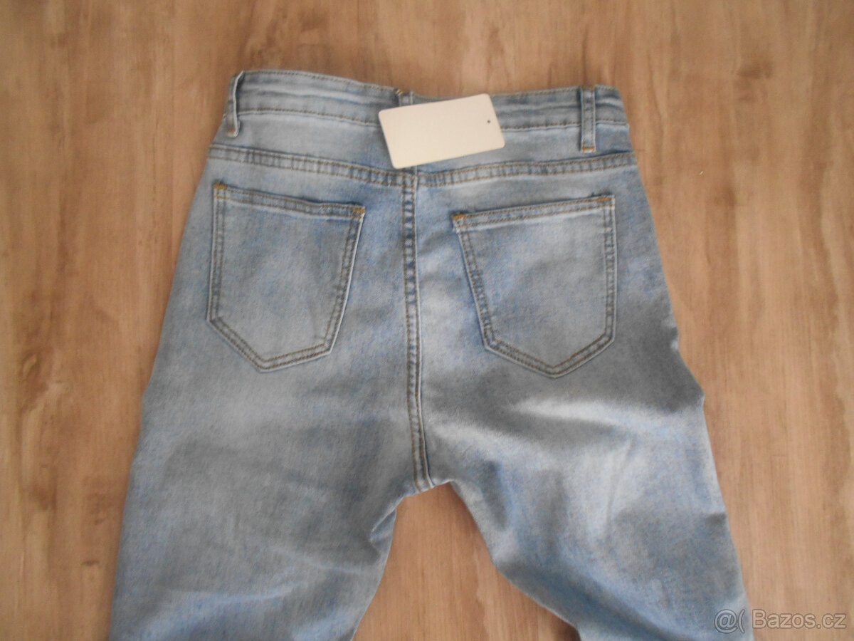 DŽÍNY VEL. S/M NOVÉ - 4