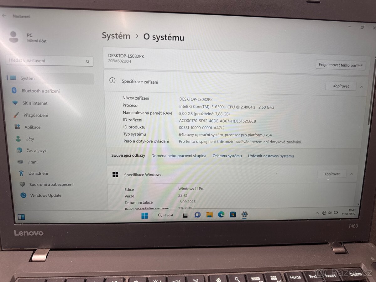 Lenovo ThinkPad T460 - 4