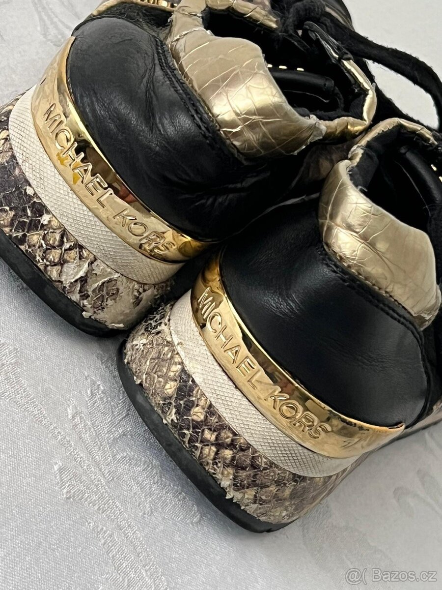 Michael Kors - dáms. kožené tenisky – vel. 38 - 4