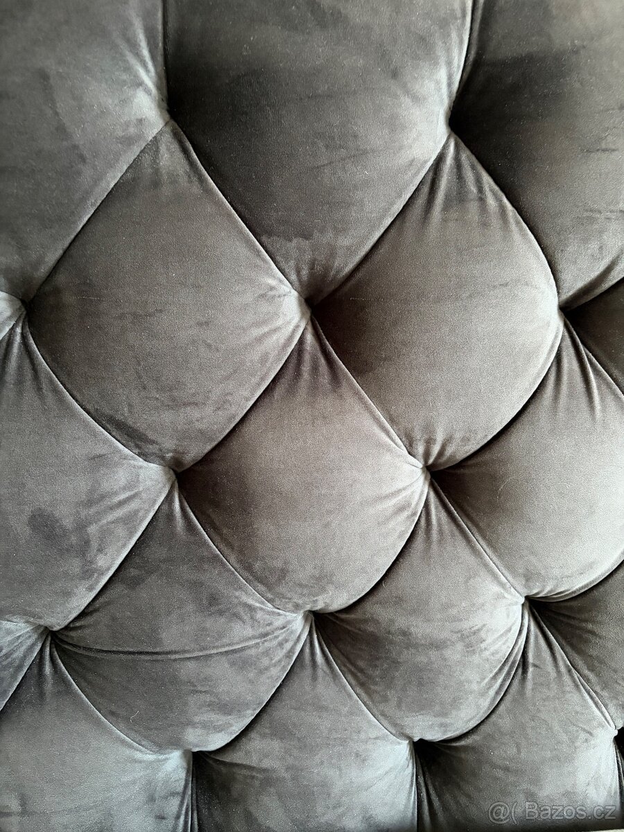 Luxusní postel Chesterfield nová - 4
