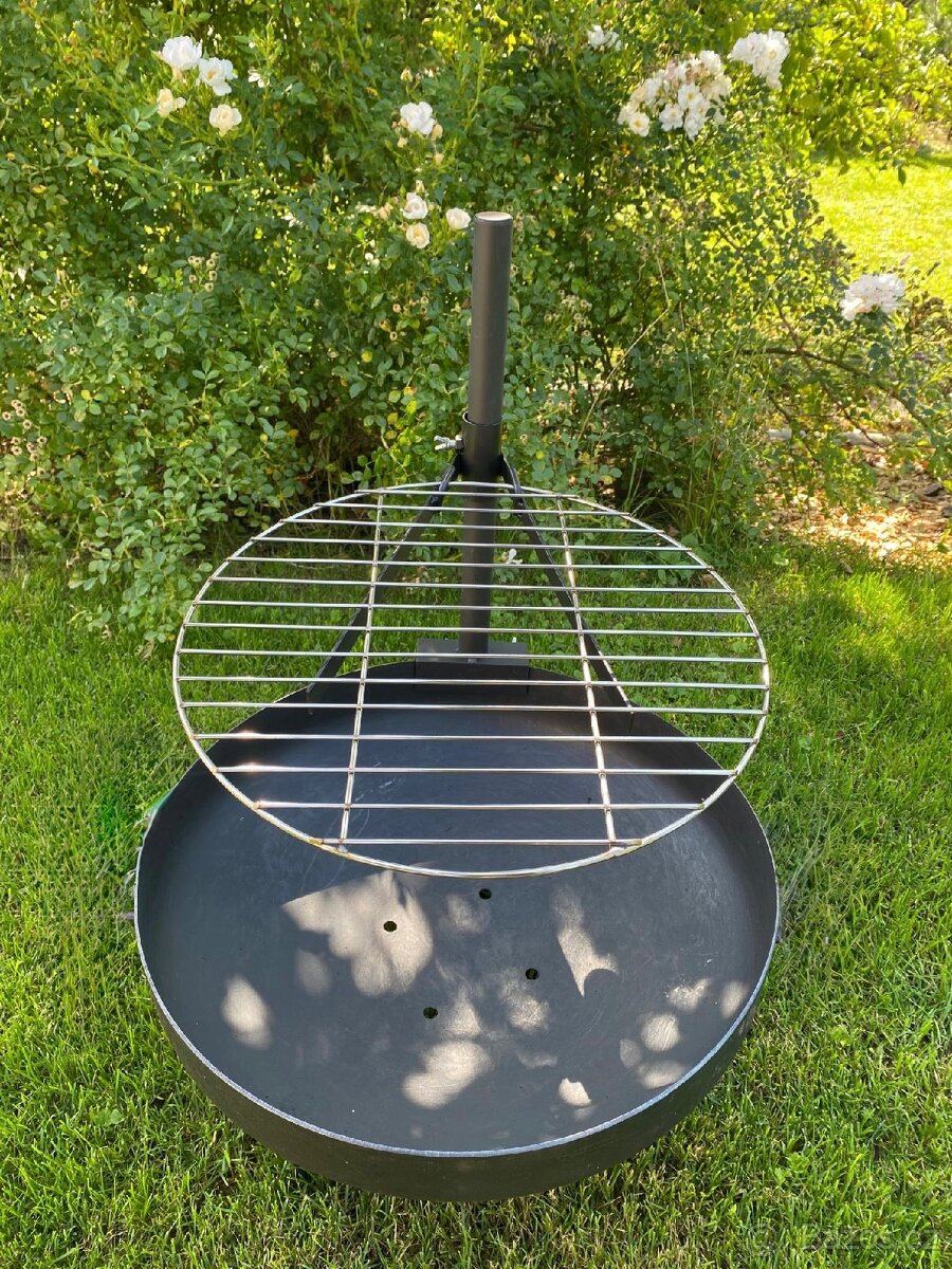 Přenosné ohniště ocel 50cm - 4