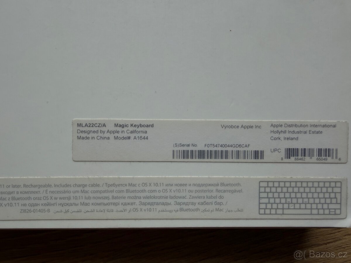 Apple Magic keyboard MLA22CZ/A - 4
