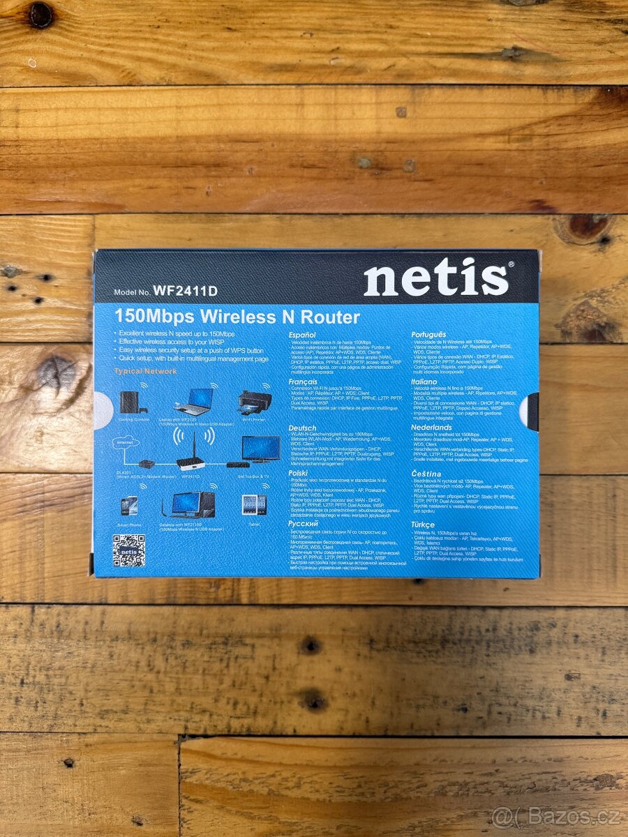 ZDARMA router Netis WF2411 - 4
