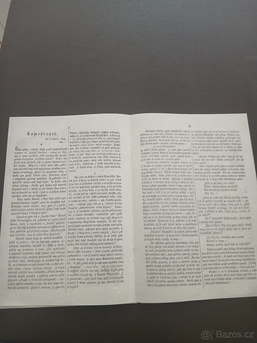 Kwety ceske 1834 / 1 - 4