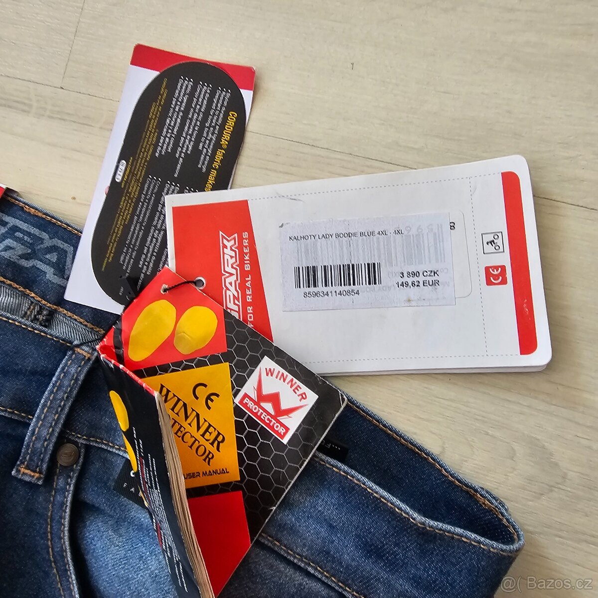 Pánské moto jeans Spark - 4