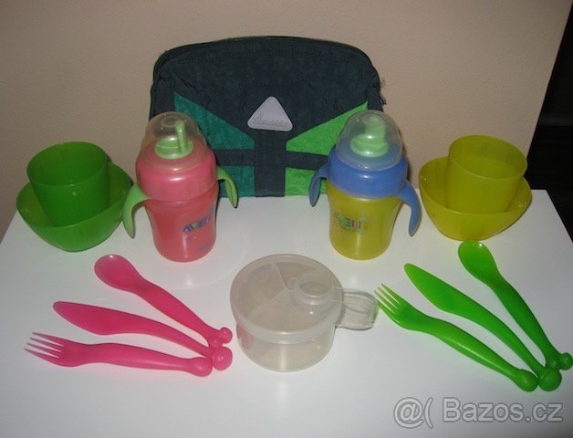 3x magický netekoucí hrnek a dávkovač AVENT - 4