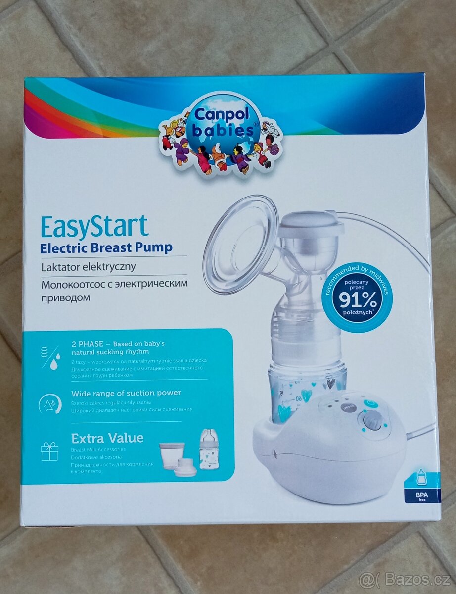 Elektrická odsávačka mateřského mléka - 4