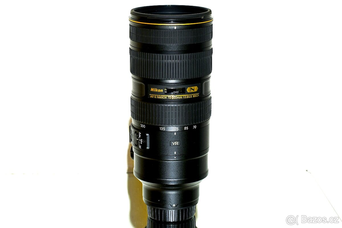 Nikon AF-S 70-200mm f/2,8G ED VRII + UV filtr TOP STAV - 4
