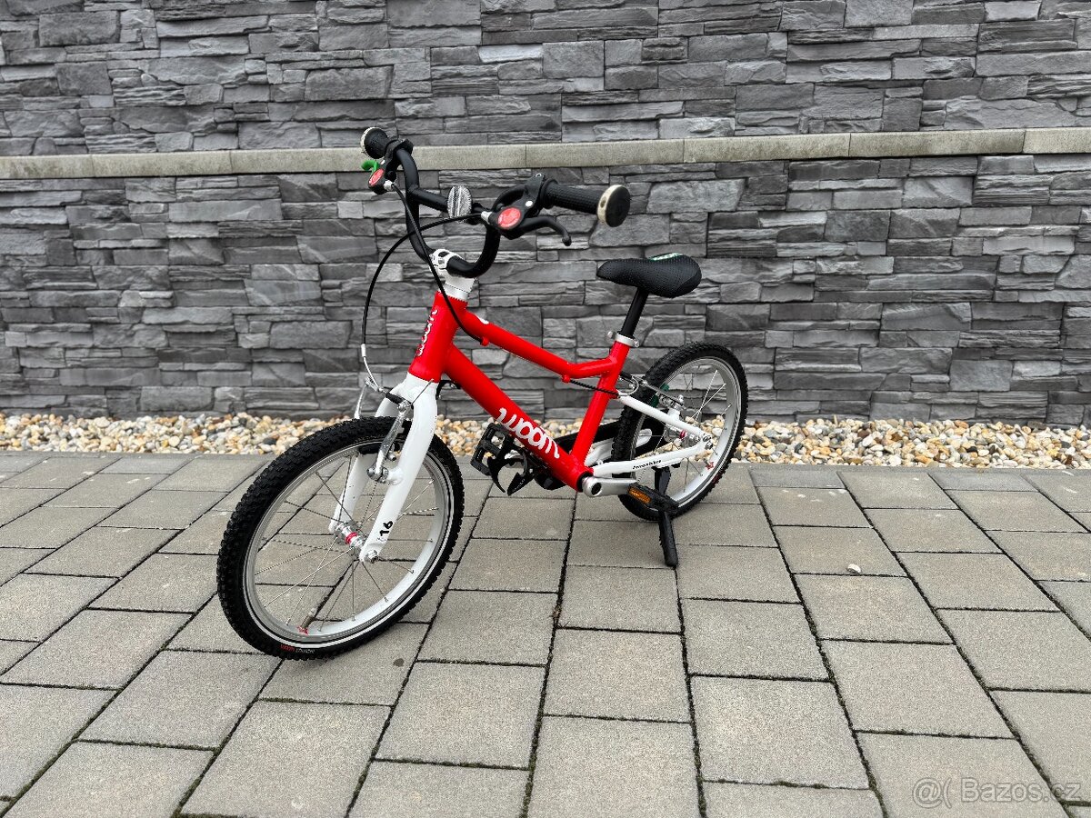 Lehké dětské kolo Woom 3 (16") (red - červený) - 4
