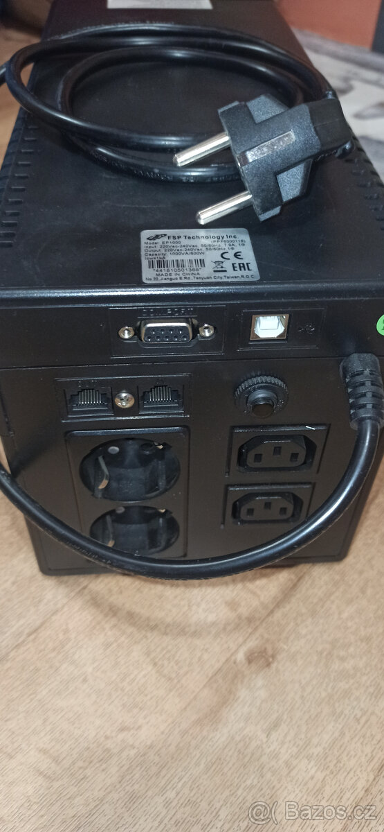 Záložní zdroj UPS, typ FSP EP 1000 - 4