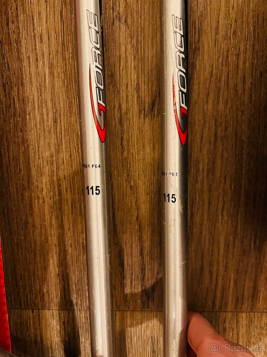 Lyže 152 cm + komplet - 4