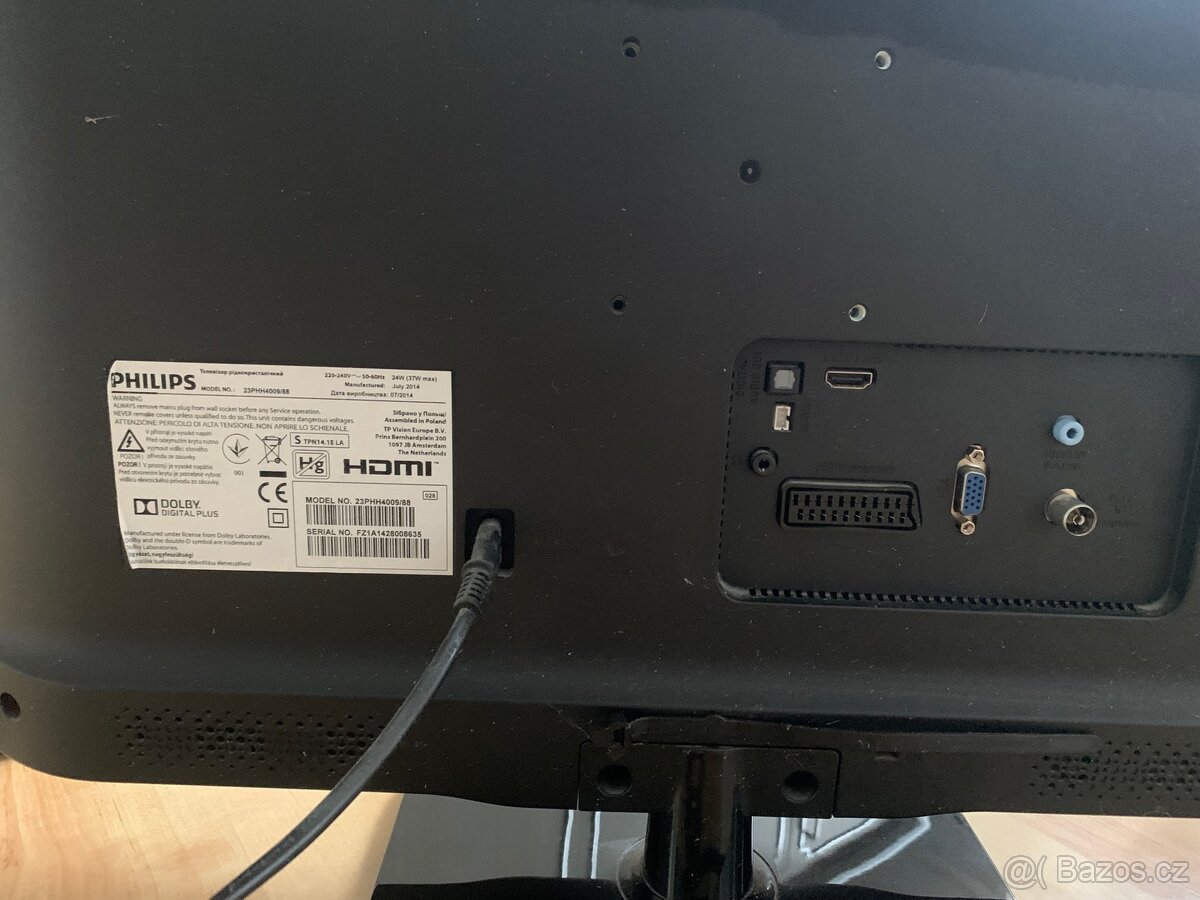 TV Philips 23PFL4009/88 + originální dálkový ovladač - 4