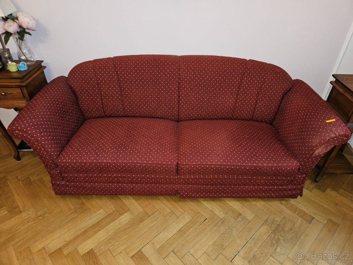 Gauč čalouněný, pohovka, dvousedák - 4