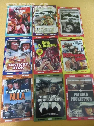 DVD - válečná tématika - originál nové kusy. - 4