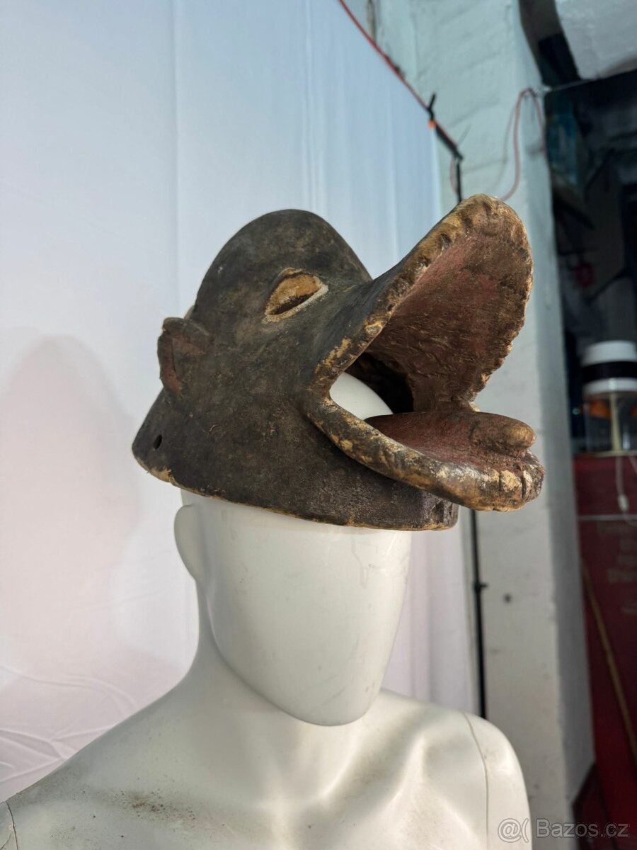 Africká rituální maska (603014) - 4