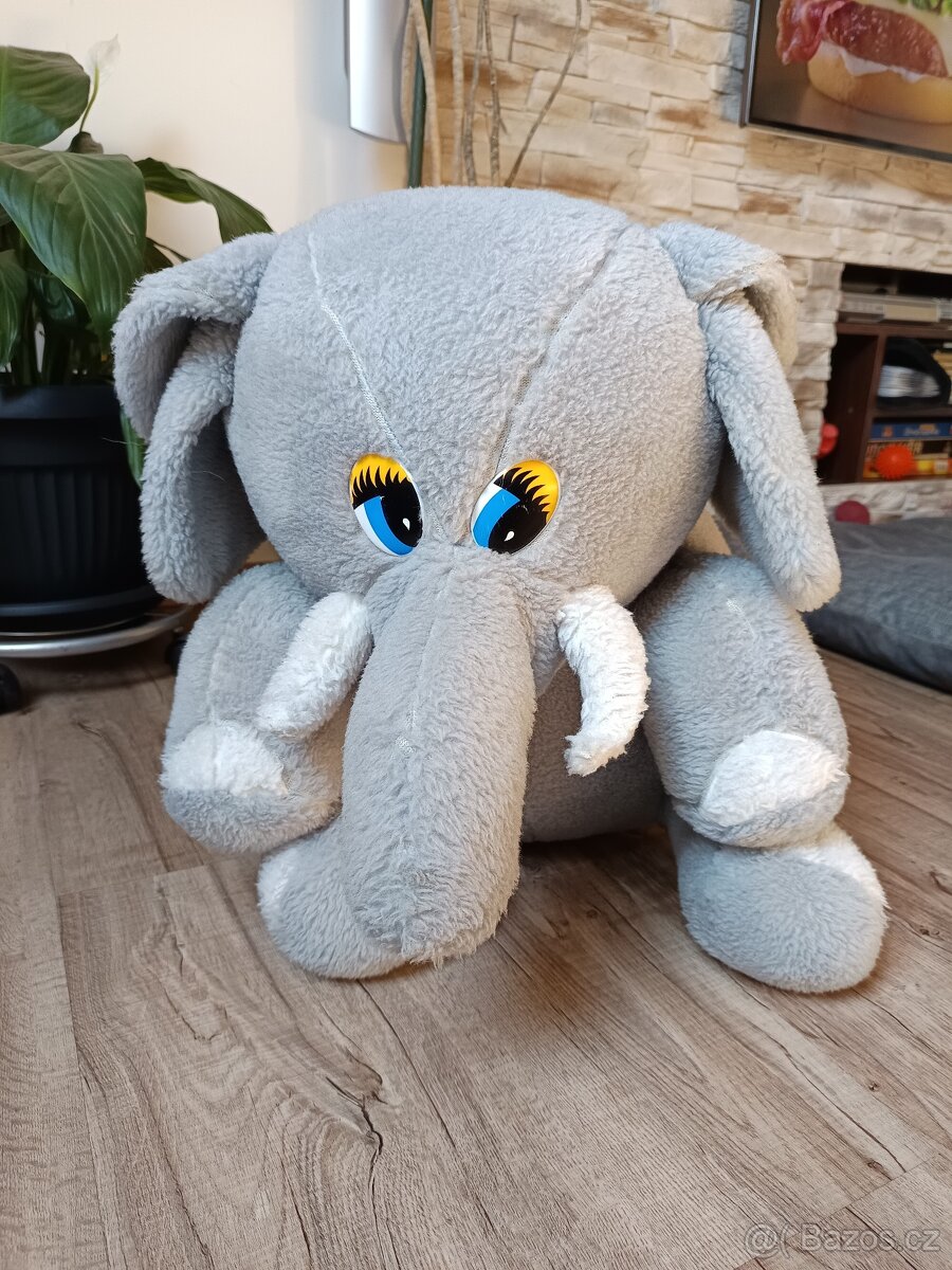 Plyšový slon ,45 cm - 4