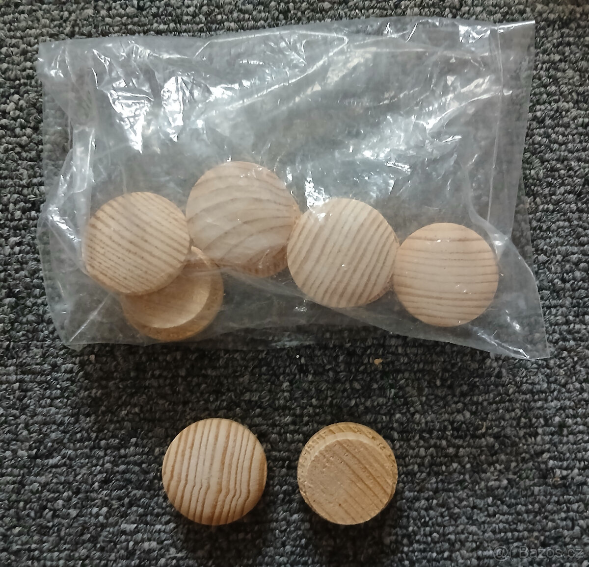 Dřevěné ozdobné krytky dub, borovice / smrk - 4