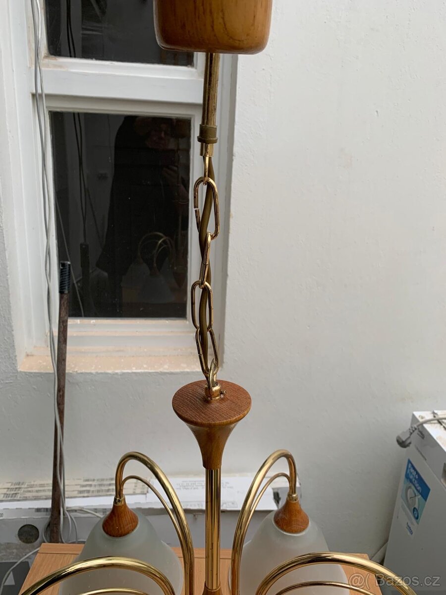 Prodám pětiramenný lustr - 4