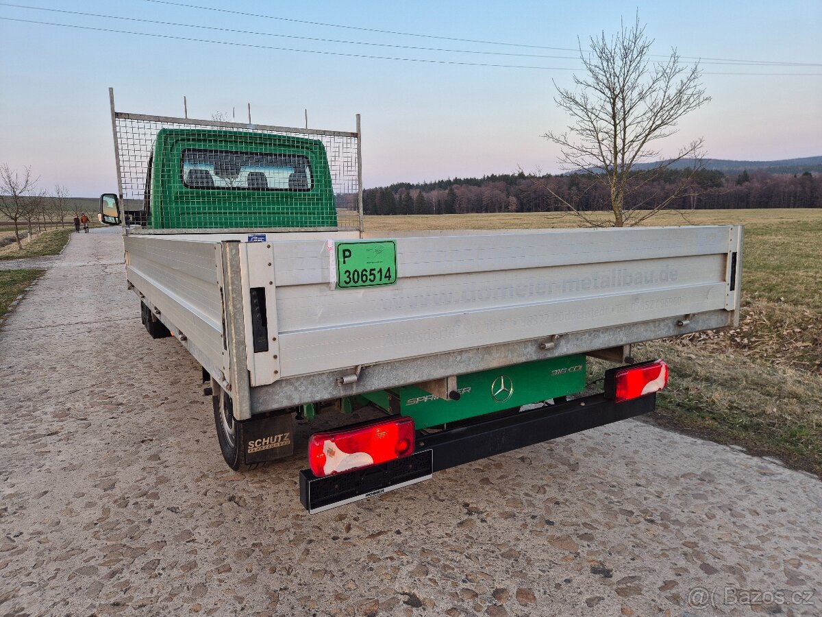 Hliníková nástavba - valník L4 - 4