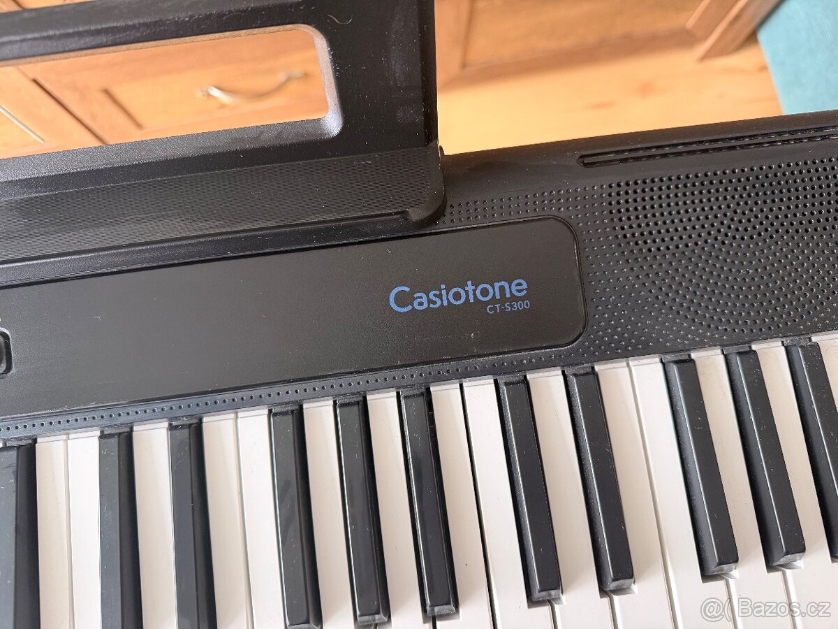 🎹 Klávesy Casio Casiotone CT-S300 + stojan Mozos - 4
