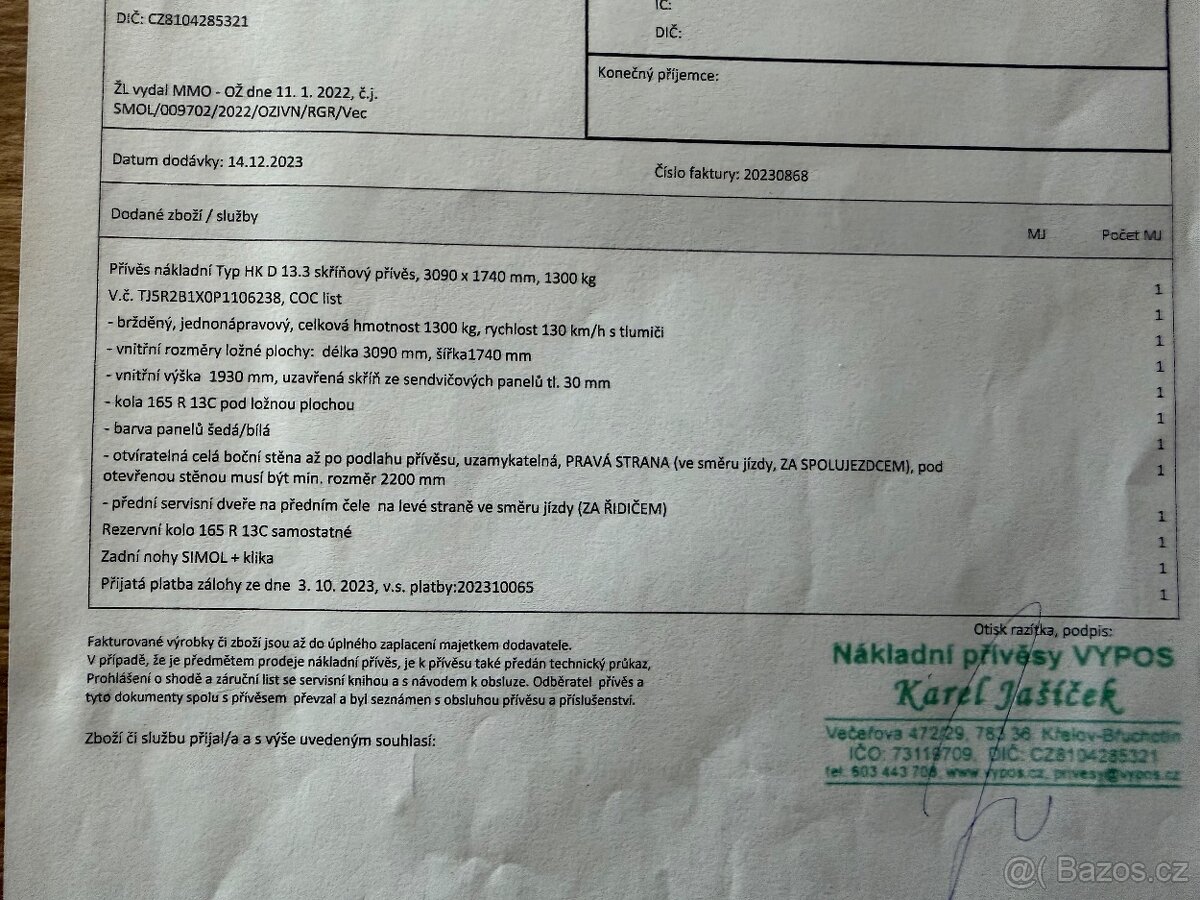 Prodejní přívěs - 4