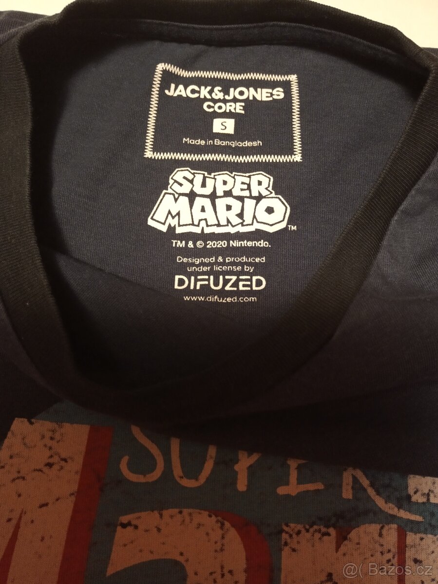 Krásné tričko vel.S Super Mario - 4