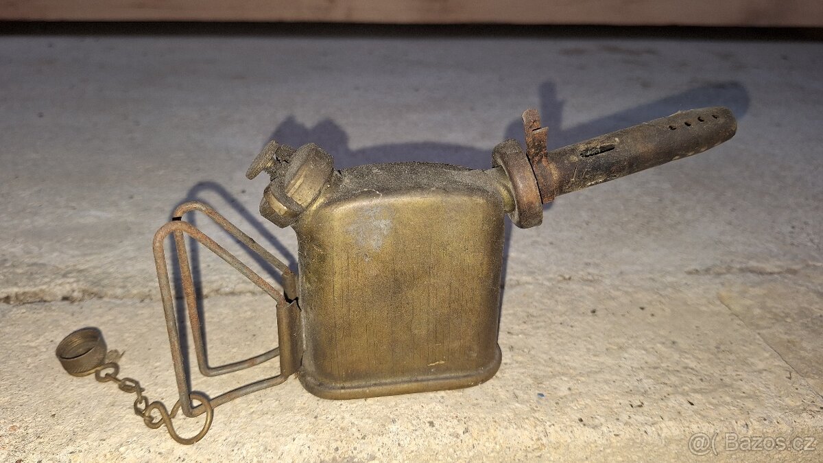Starý hořák, lampa - 4