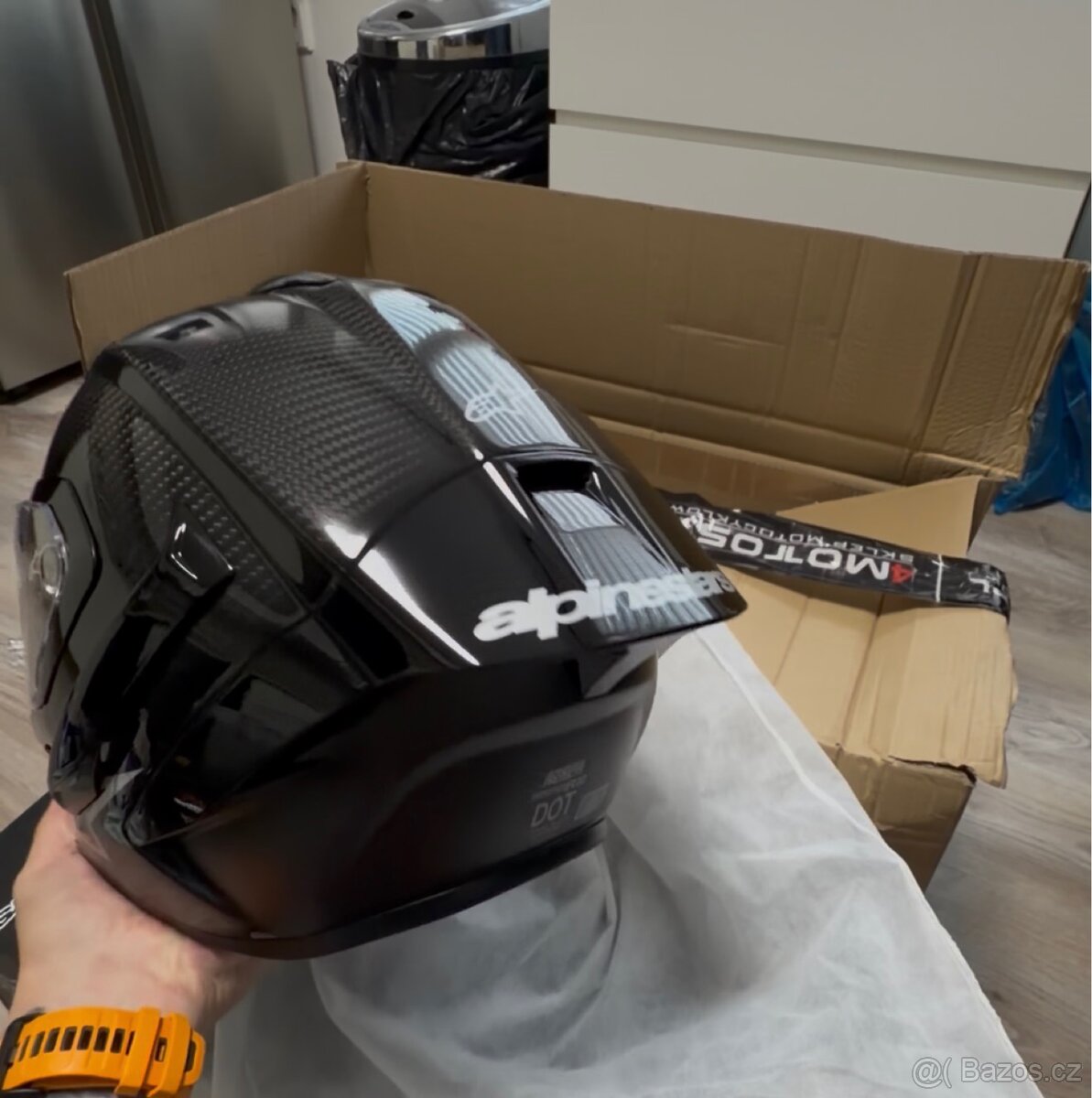 Alpinestars supertech r10 carbon. - 4