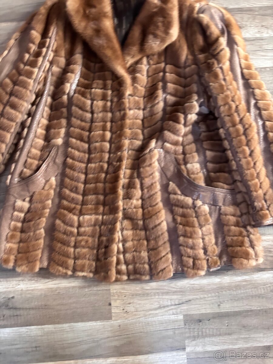 Norkový luxusní kožich - 4