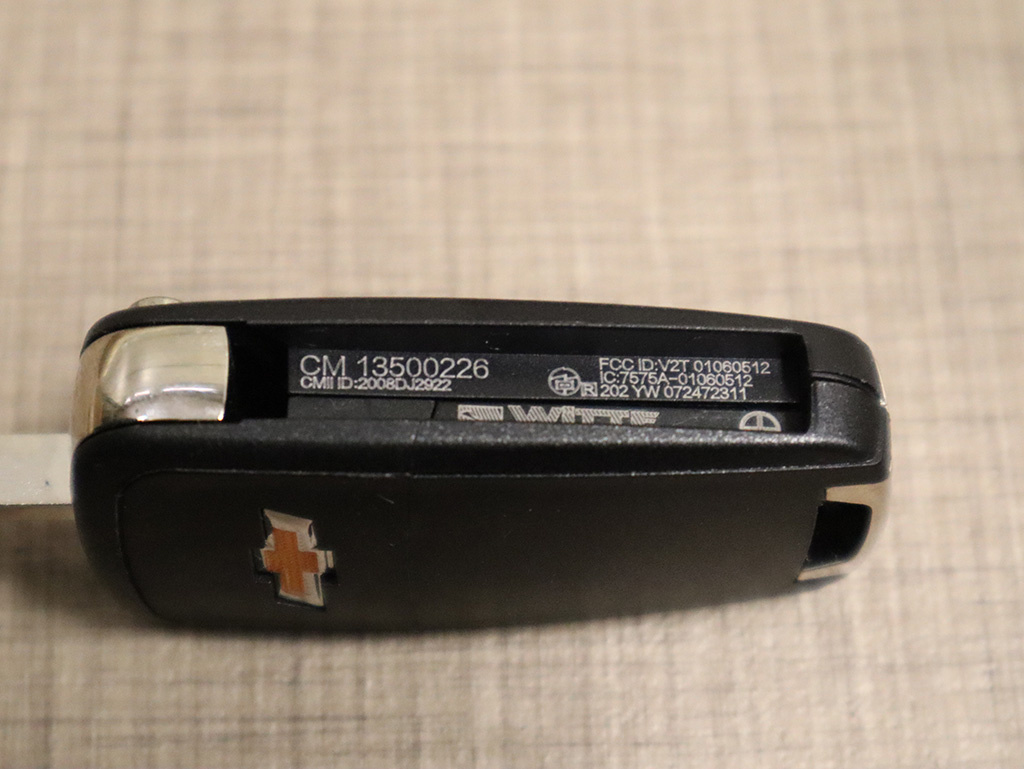 CHEVROLET CAMARO – VYSTŘELOVACÍ KLÍČ - NOVÝ - 4