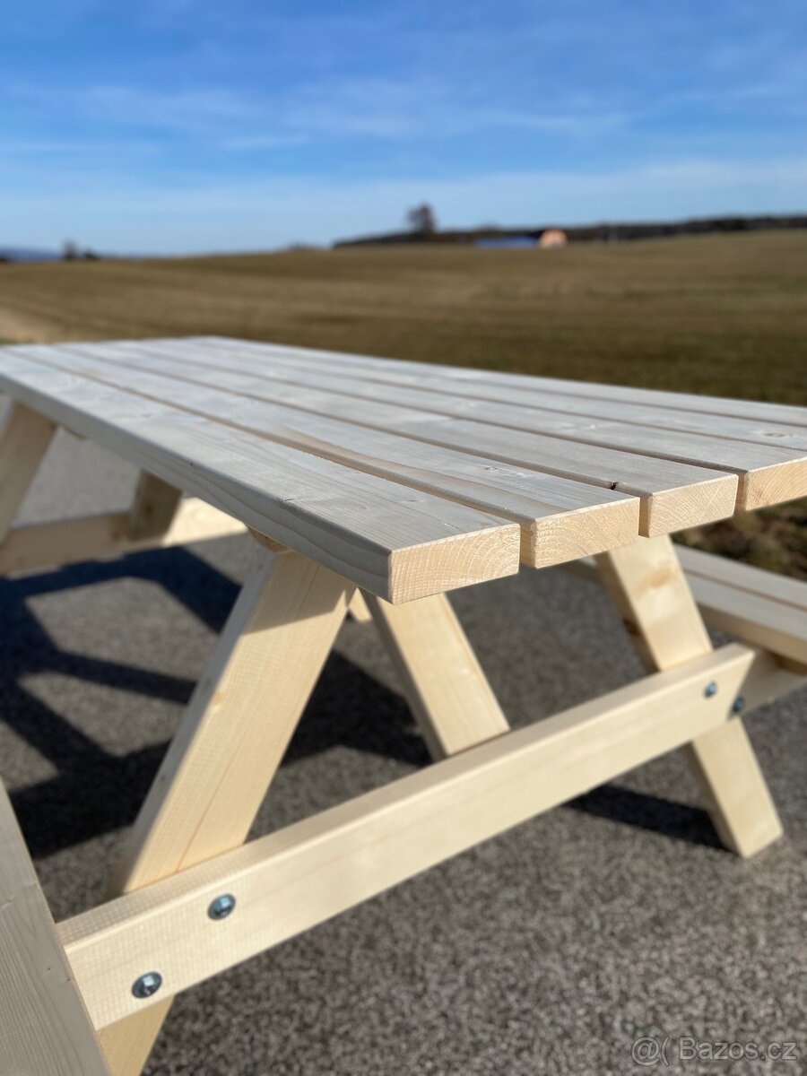 Pivní set / lavice do kiosku či na zahradu – IHNED SKLADEM - 4